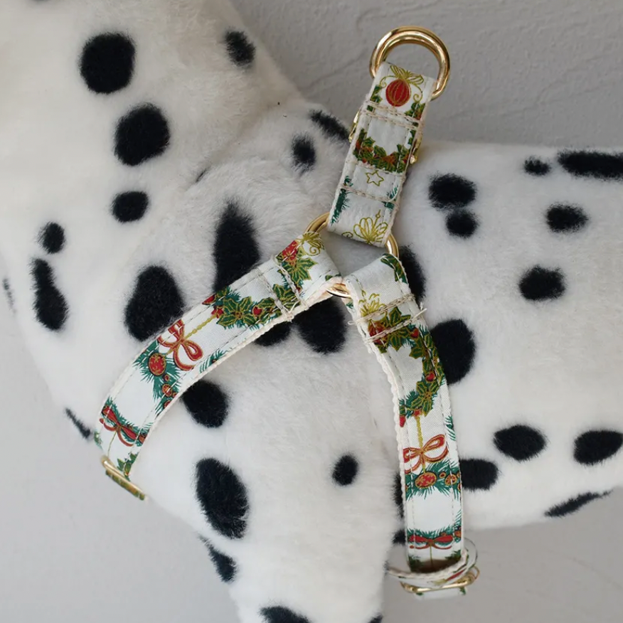 Christmas Dog Harness Set